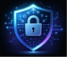 Ícone de cibersegurança - Proteção de dados e sistemas